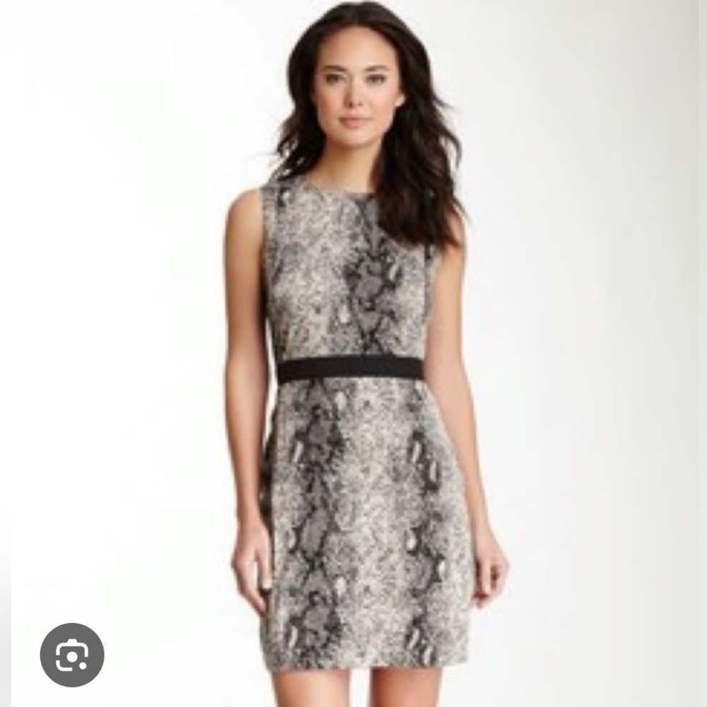 Walter Baker animal print dress Sz Lg